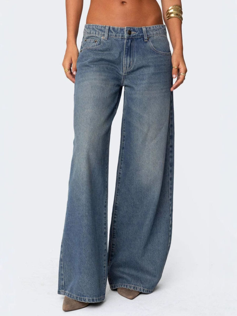 Golvlånga jeans