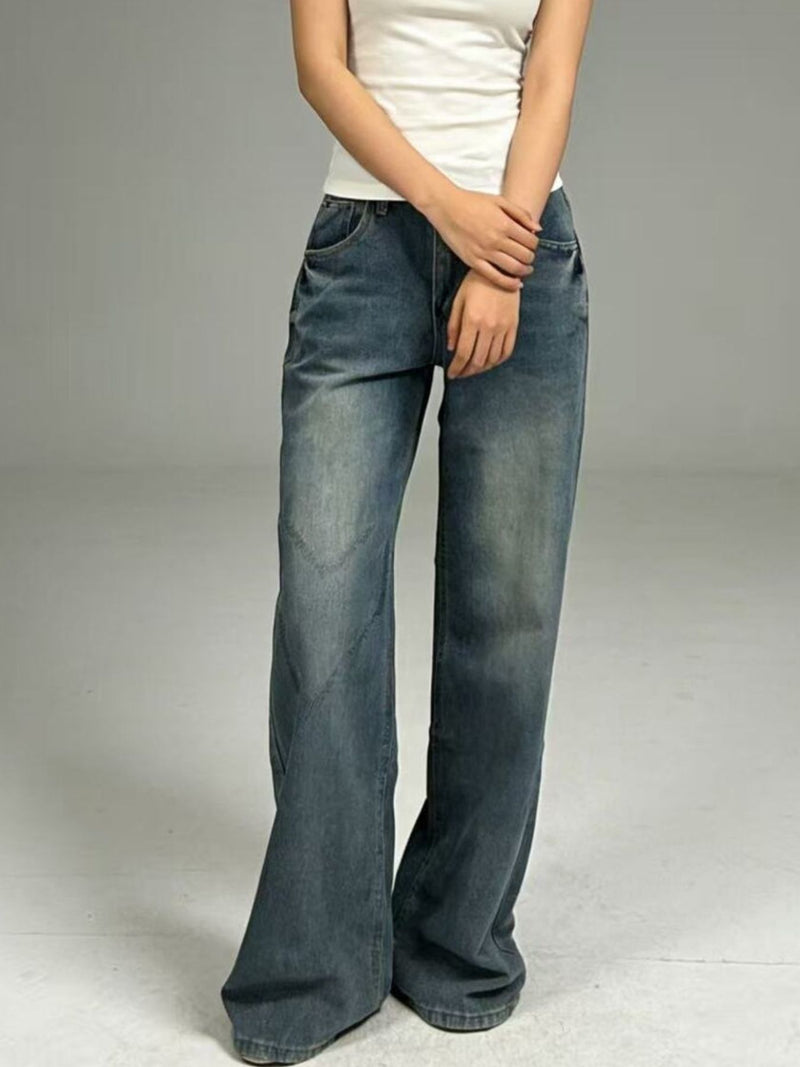 Urtvättade jeans