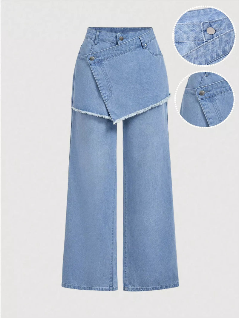 Asymmetriska jeans