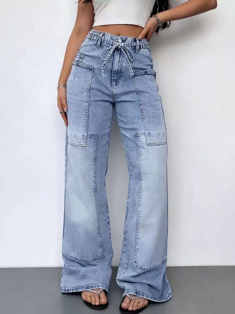 Vida jeans med lockfickor