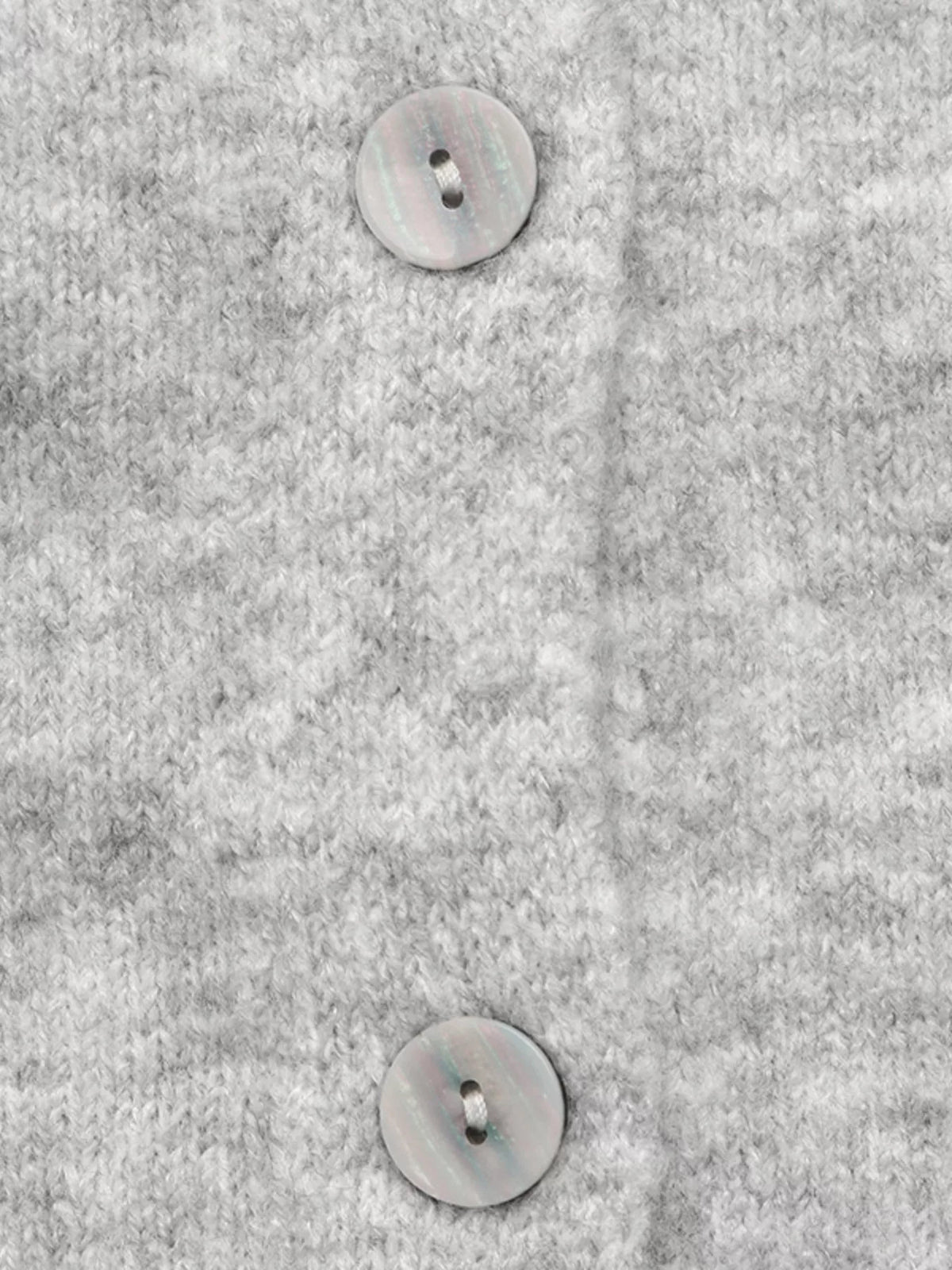 Cardigan med rund halsringning och knappstängning – bild 16