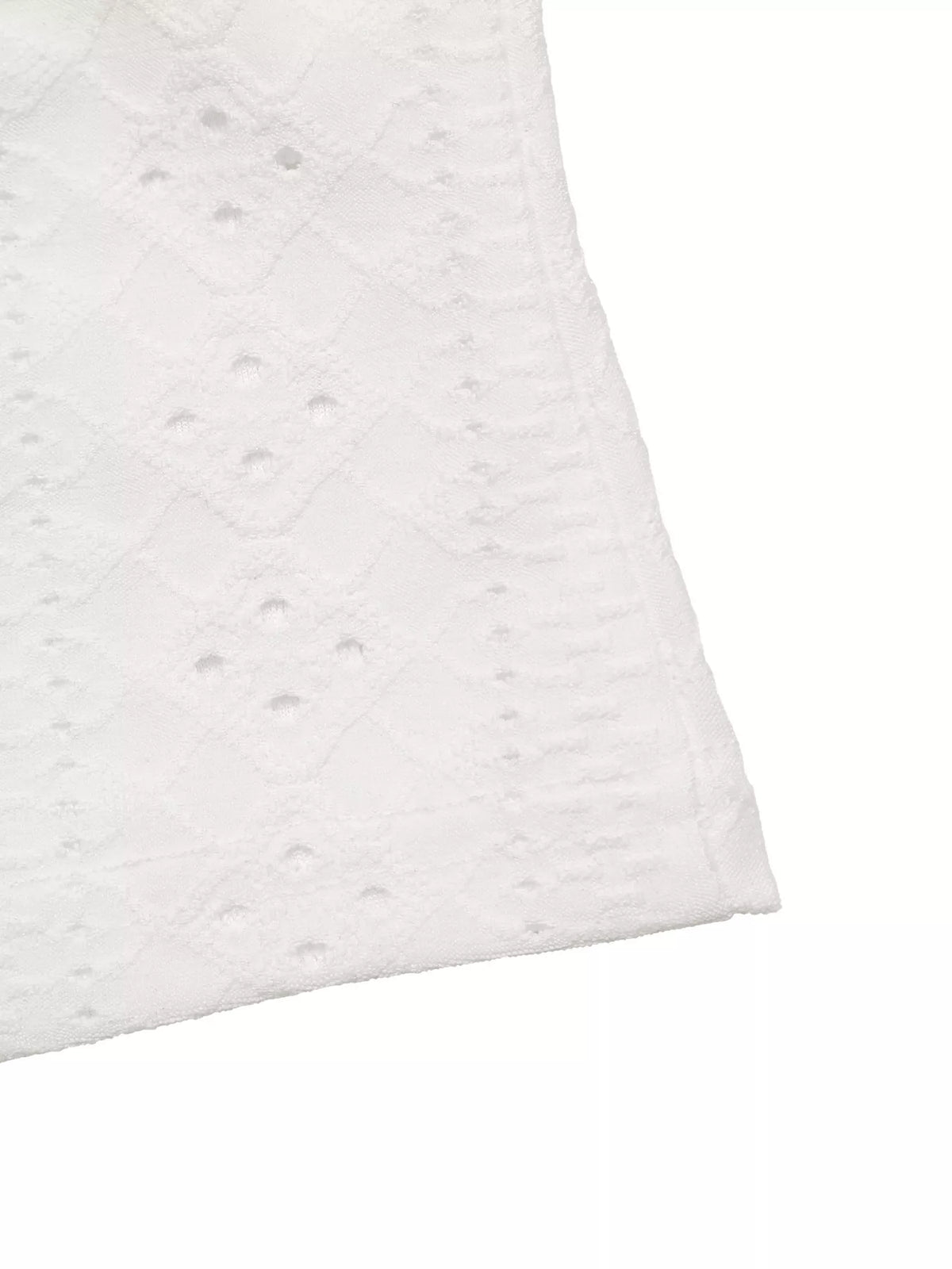 V-ringad t-shirt i broderi anglaise – bild 9