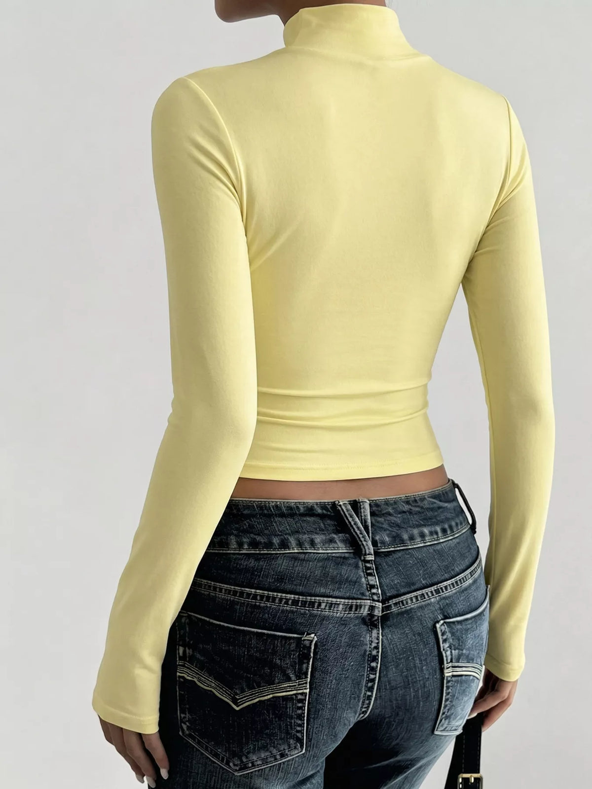 Slimmad polotröja – bild 5