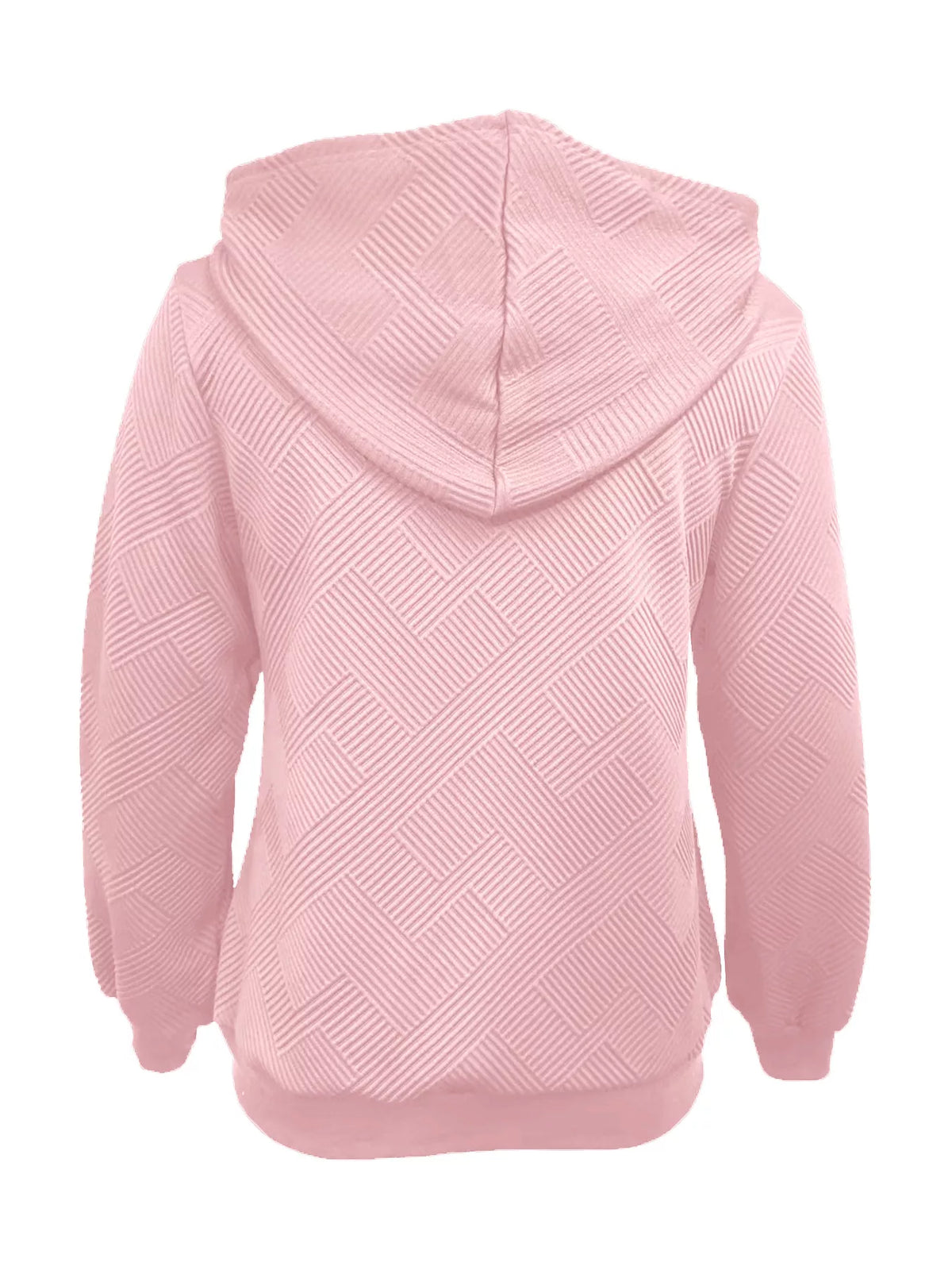 Hoodie med dragsko och dragkedja – bild 8