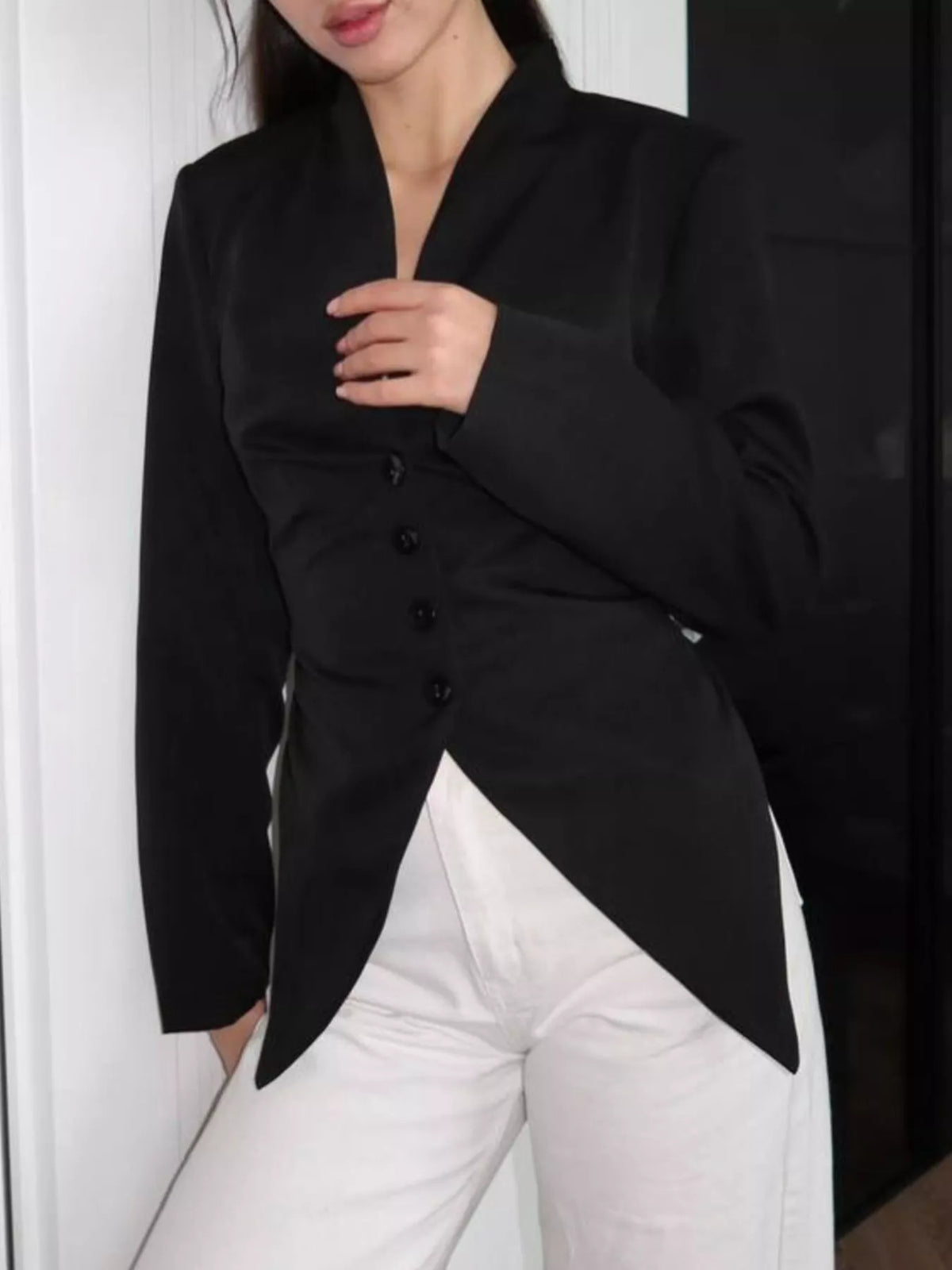 Asymmetrisk blazer – bild 9