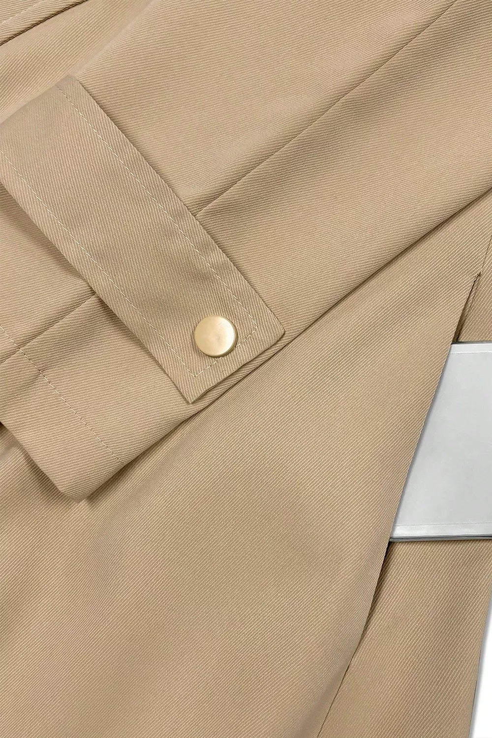 Trenchcoat med slagkrage – bild 5