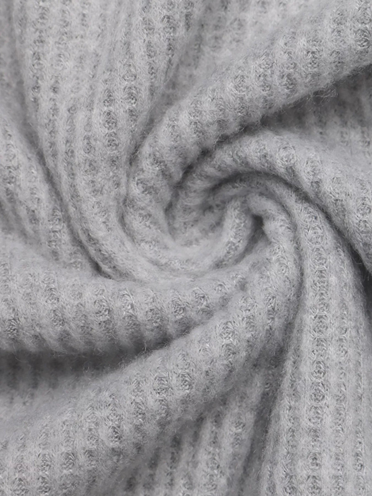 Randig sweatshirt med krage – bild 13