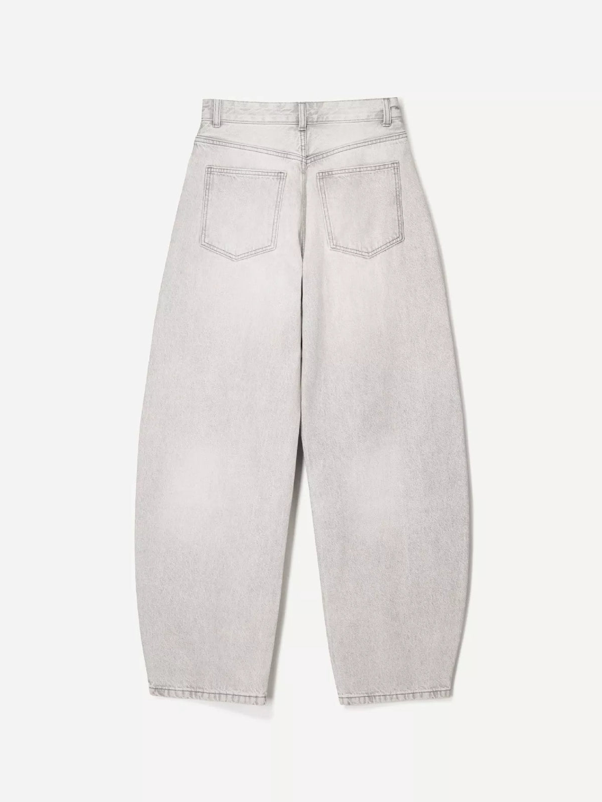 Ballongformade jeans med knappstängning – bild 12