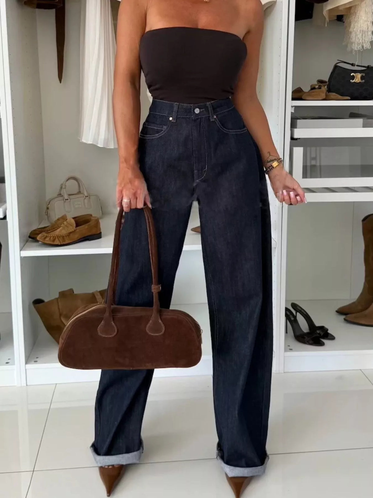 Vida jeans med hög midja
