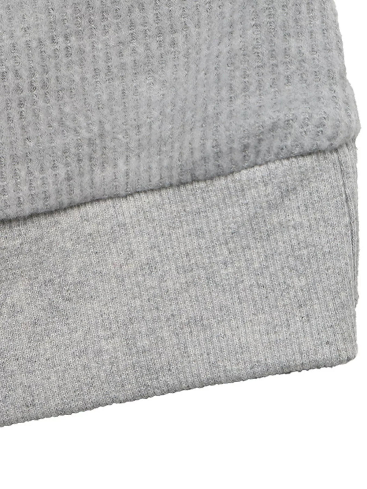 Randig sweatshirt med krage – bild 11