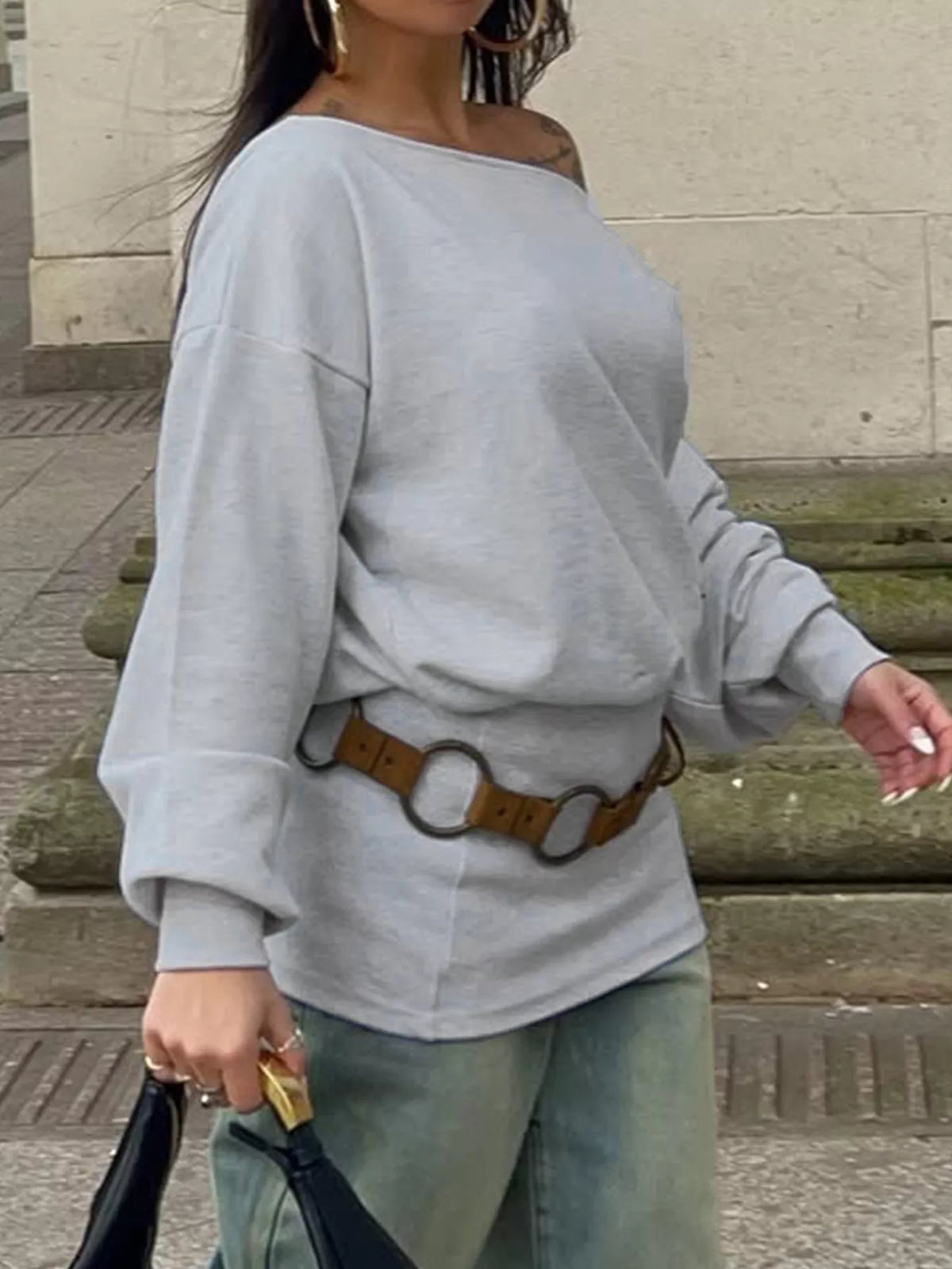 Enaxlad t-shirt – bild 2