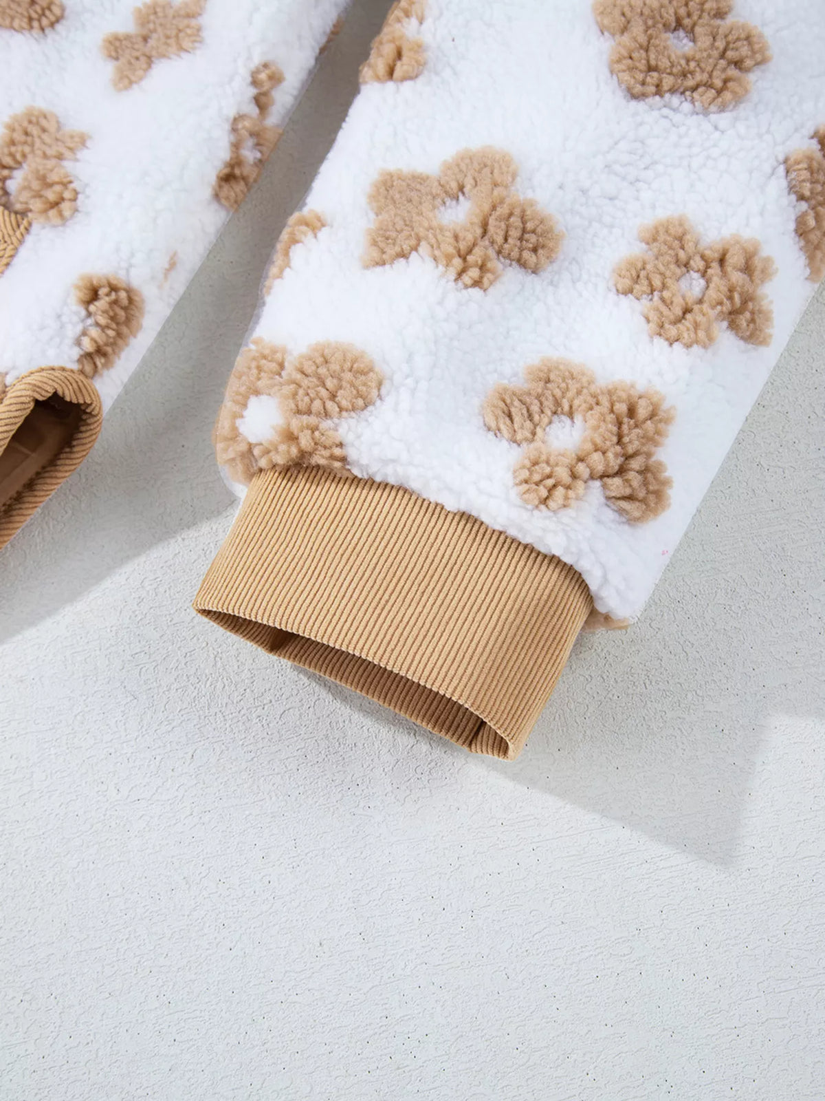 Blommig jacka i fleece – bild 12