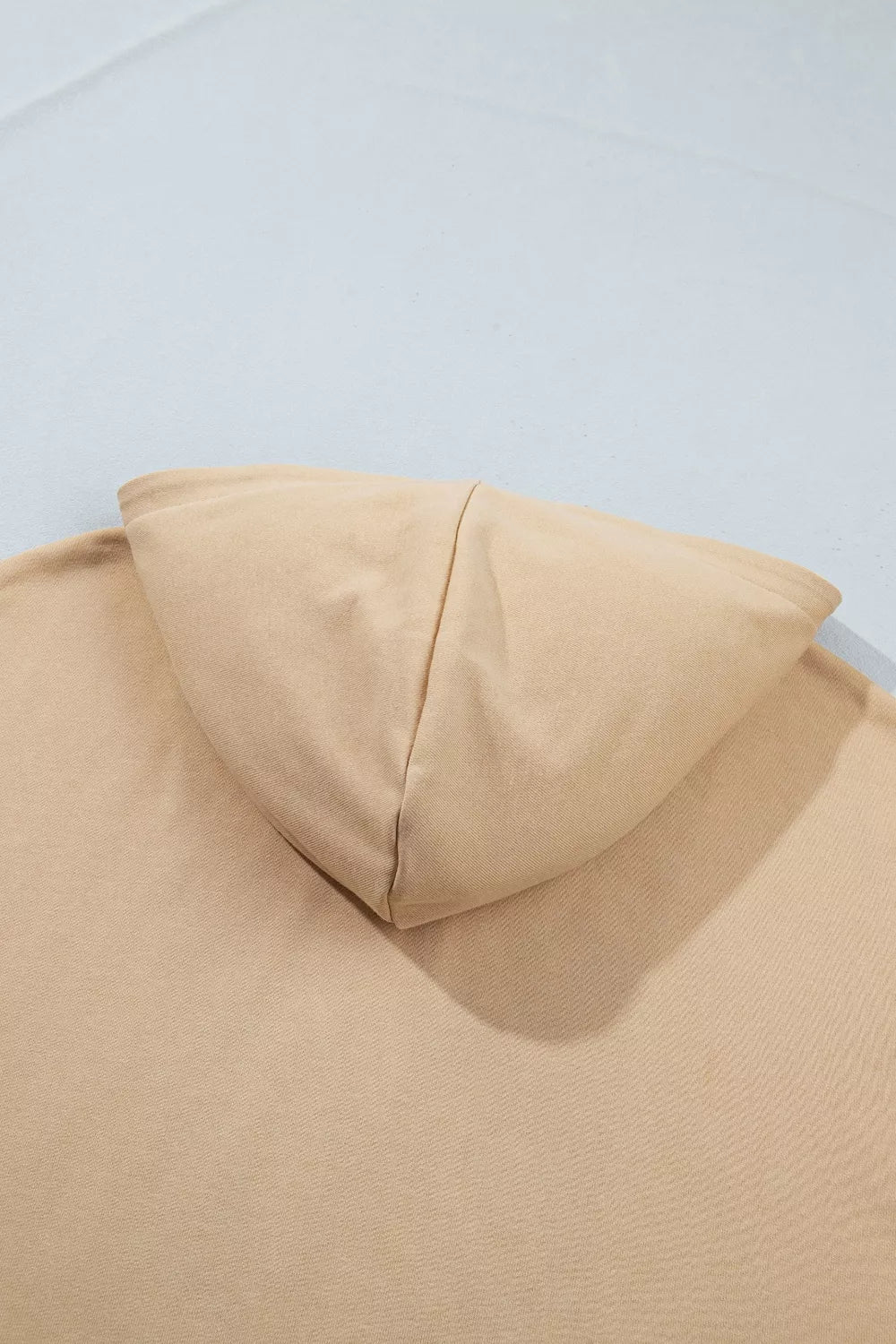 Prickig hoodie med dragkedja – bild 6