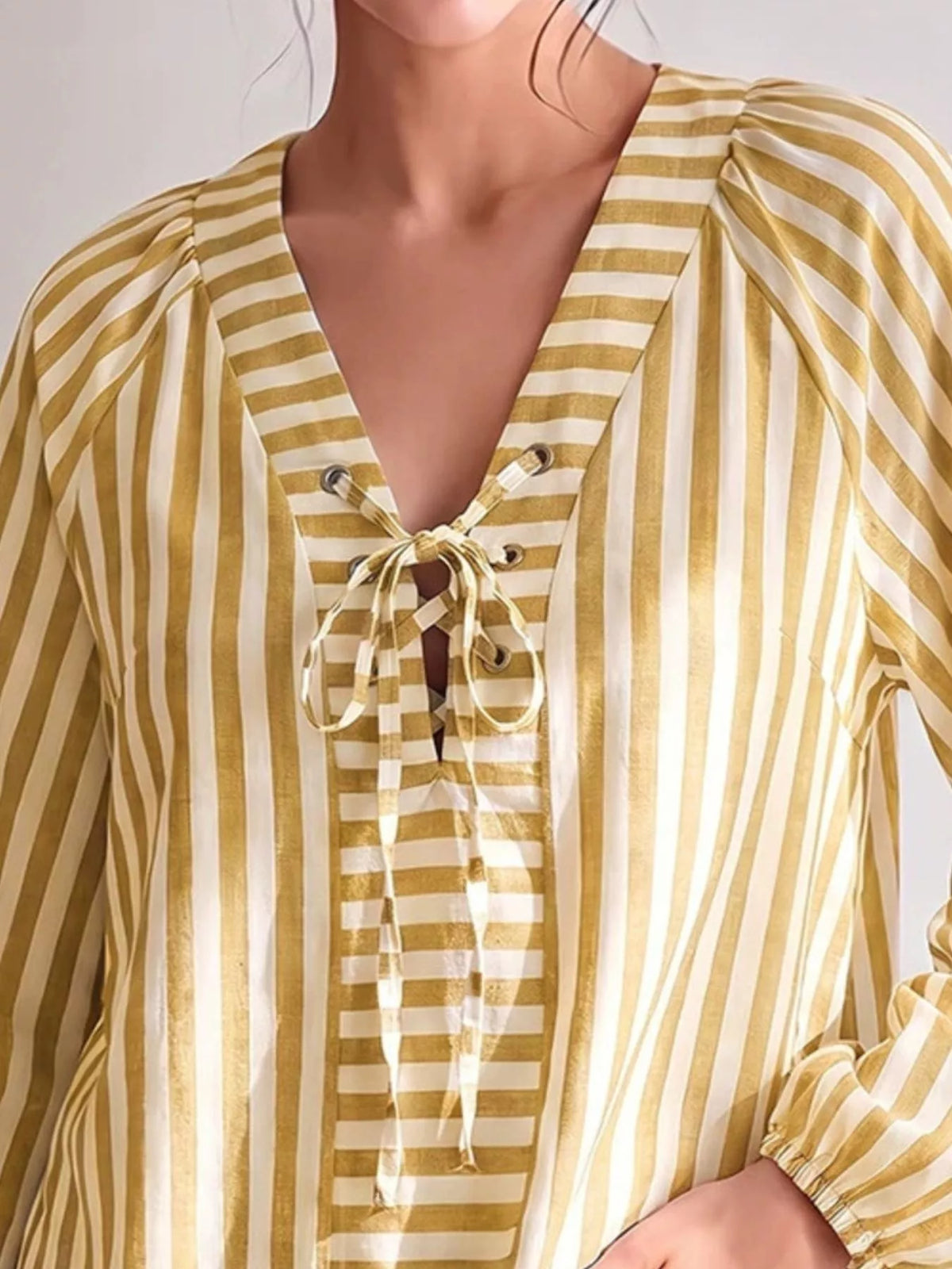 Randig blus – bild 5