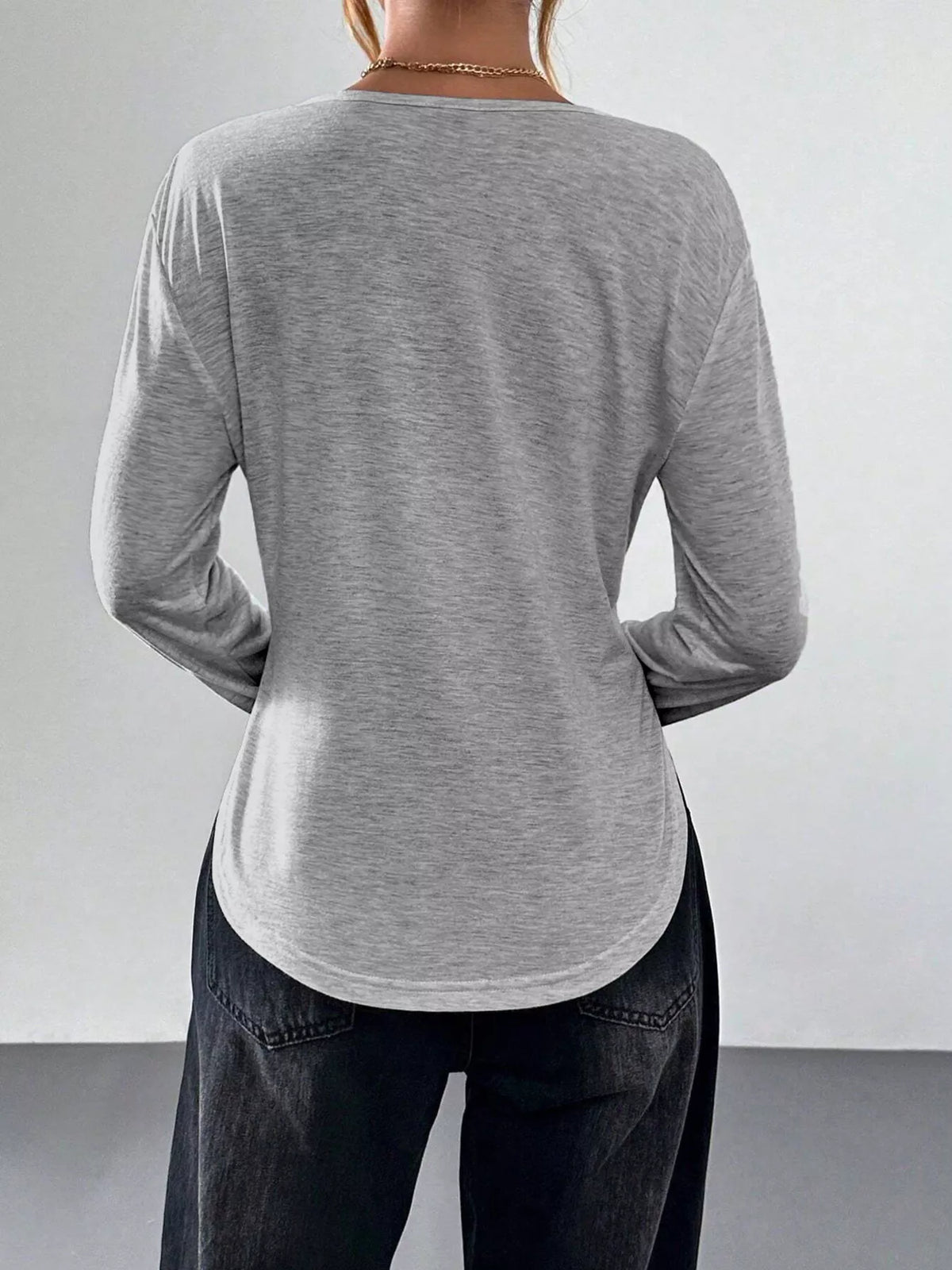 Långärmad t-shirt – bild 5