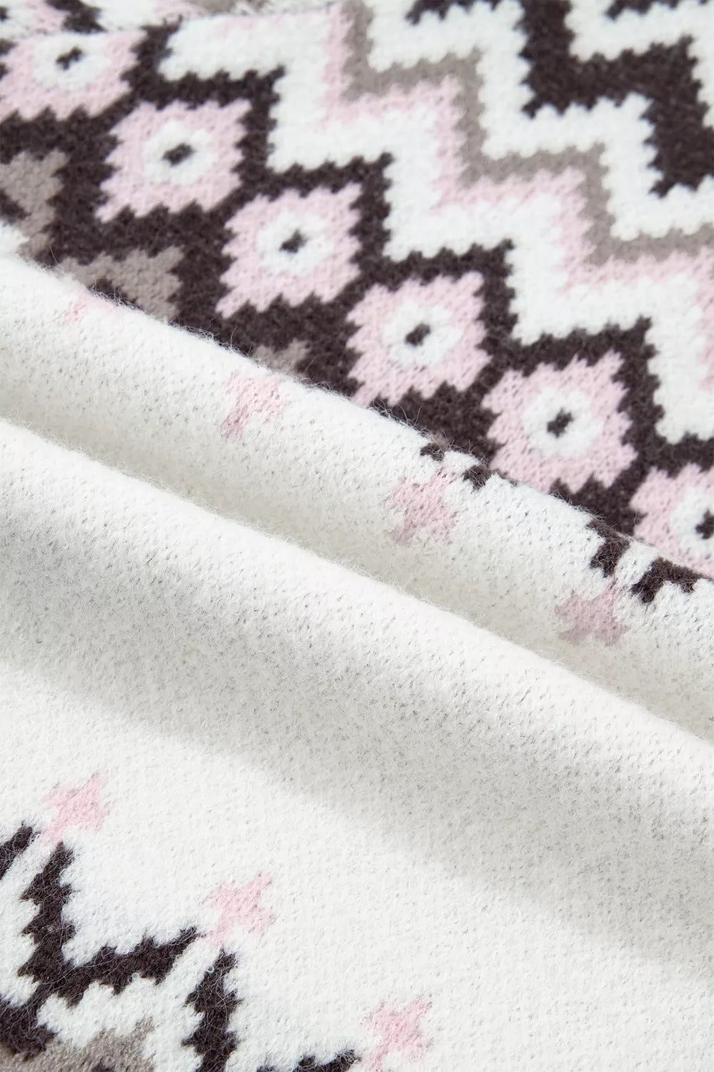 Geometriskt mönstrad cardigan – bild 13