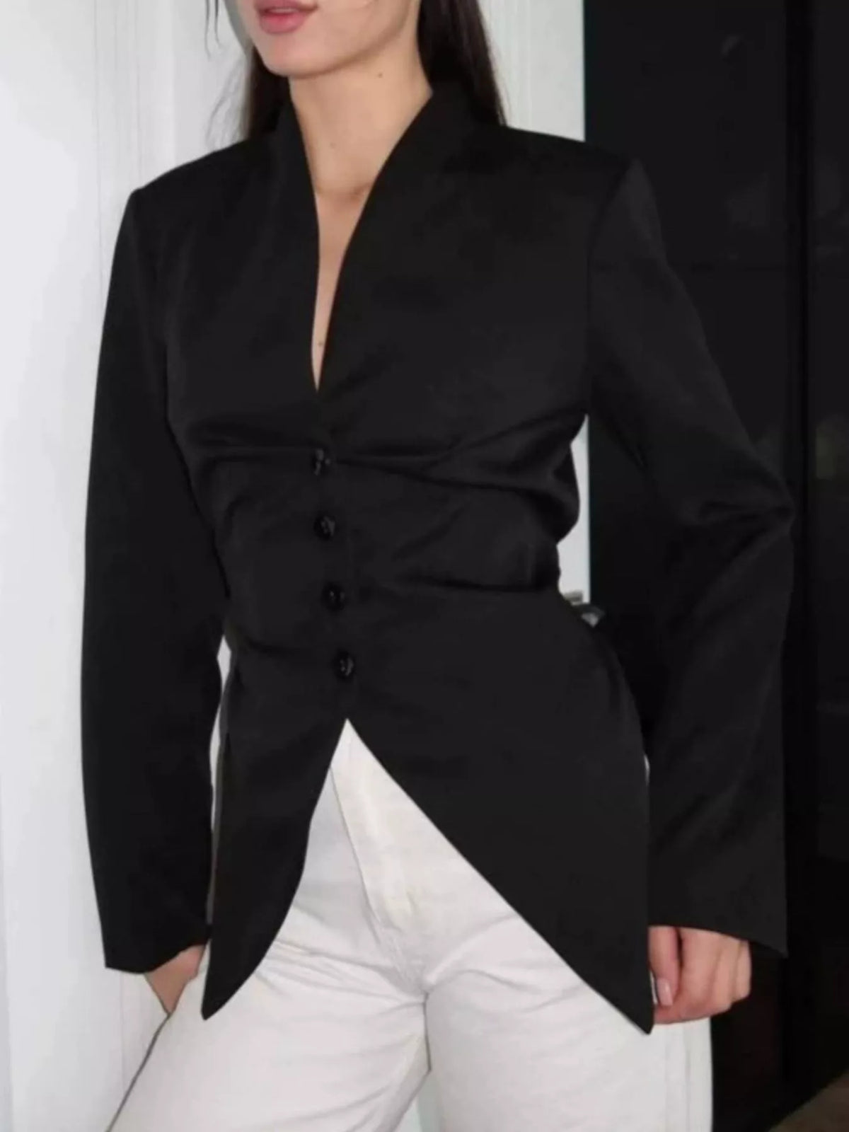 Asymmetrisk blazer – bild 8
