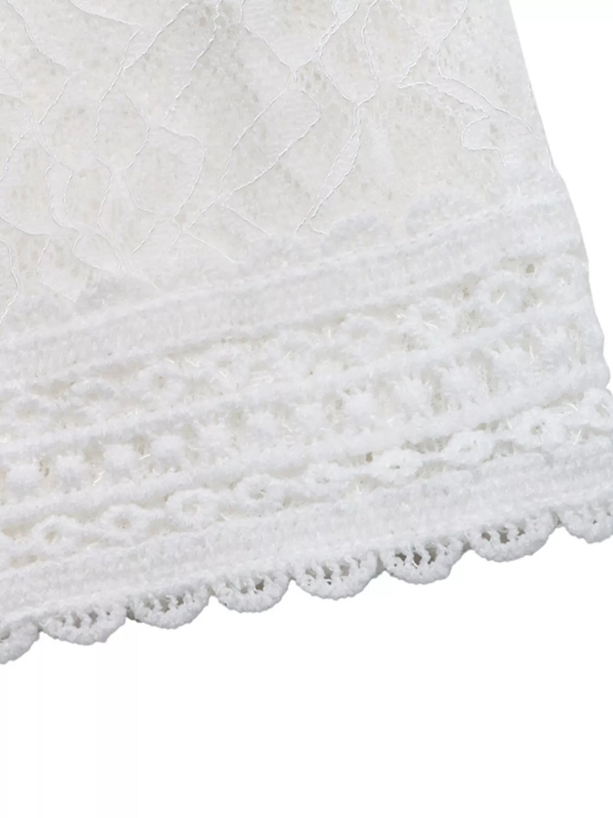 Transparent skjorta i spets – bild 7