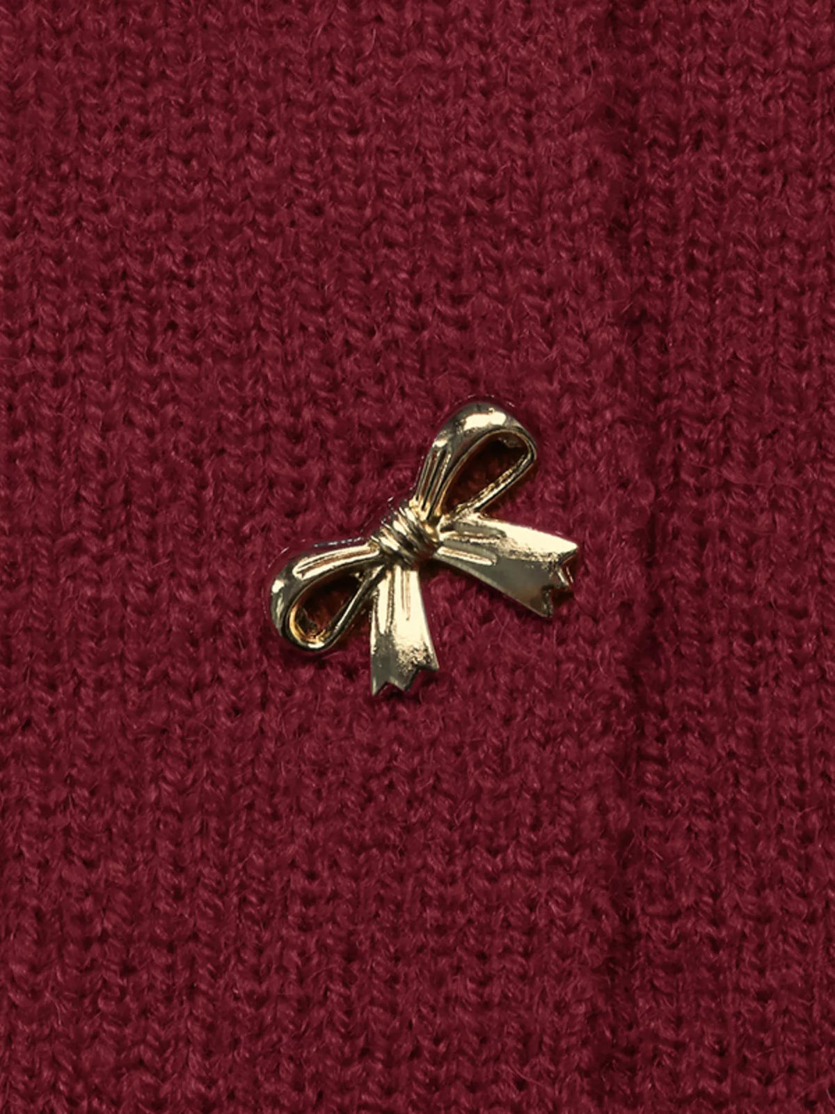 Cardigan med rosettknappar och knappstängning – bild 9