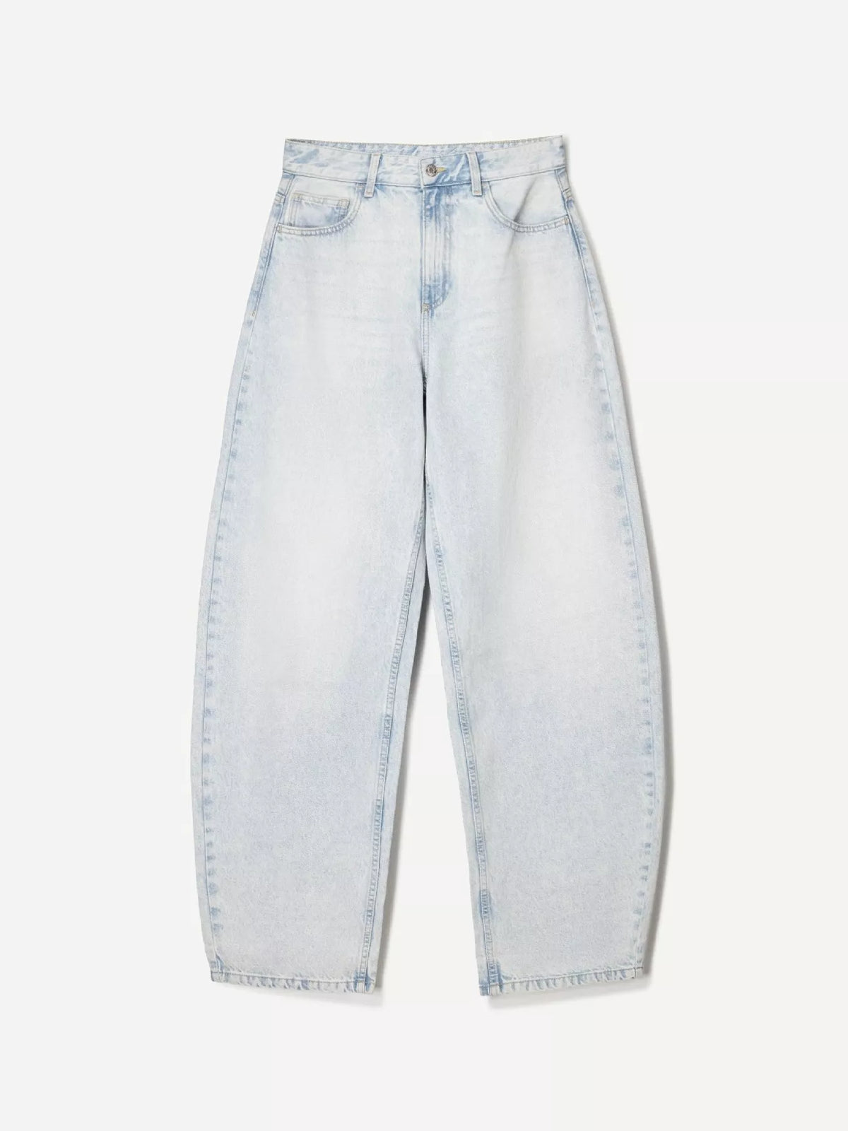 Ballongformade jeans med knappstängning – bild 16