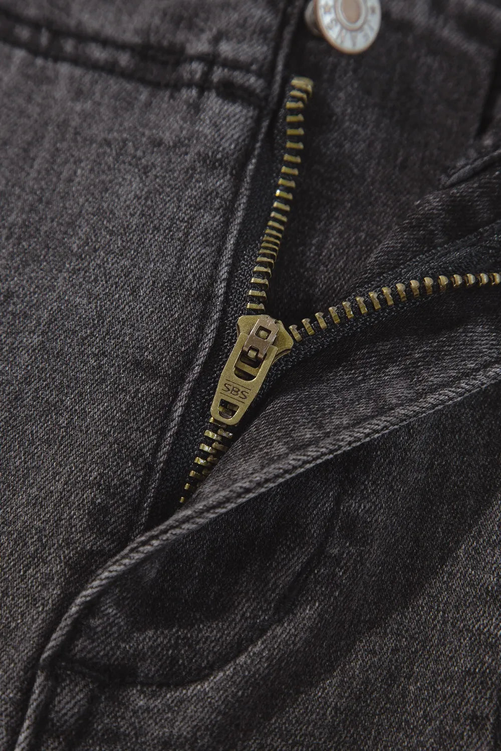 Vida jeans med hög midja och fickor – bild 11