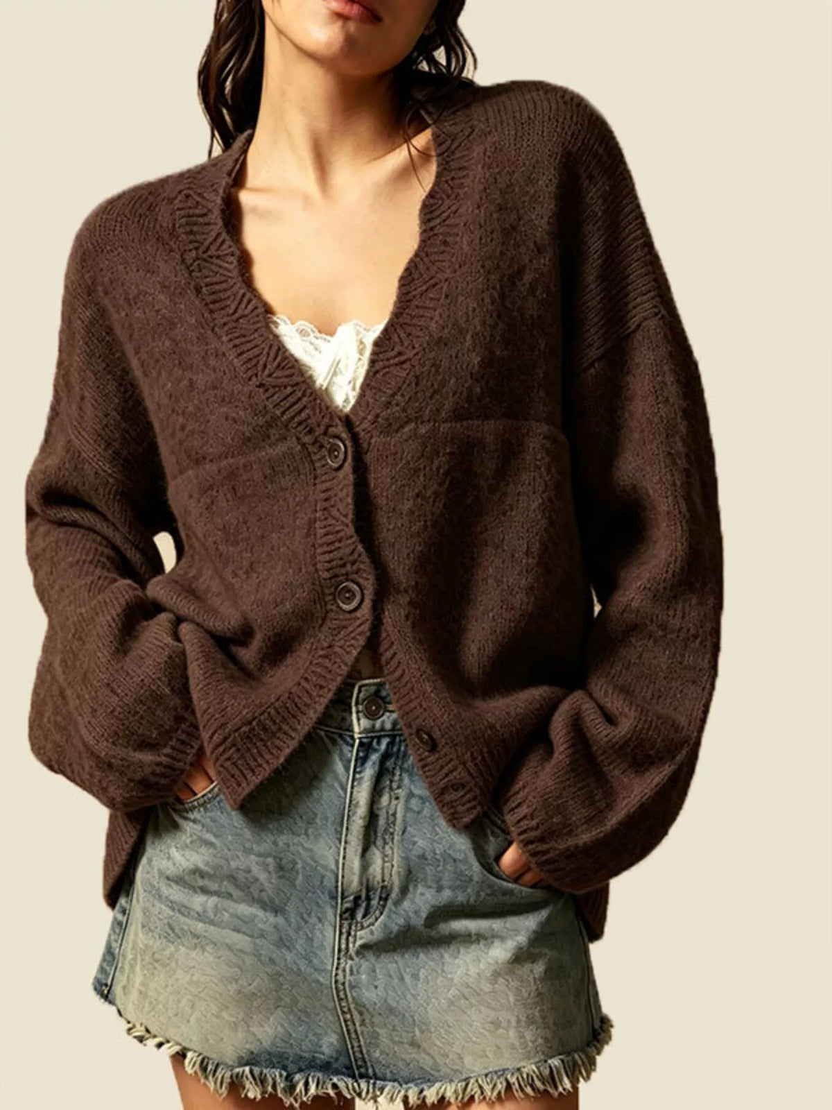Oversize cardigan – bild 7