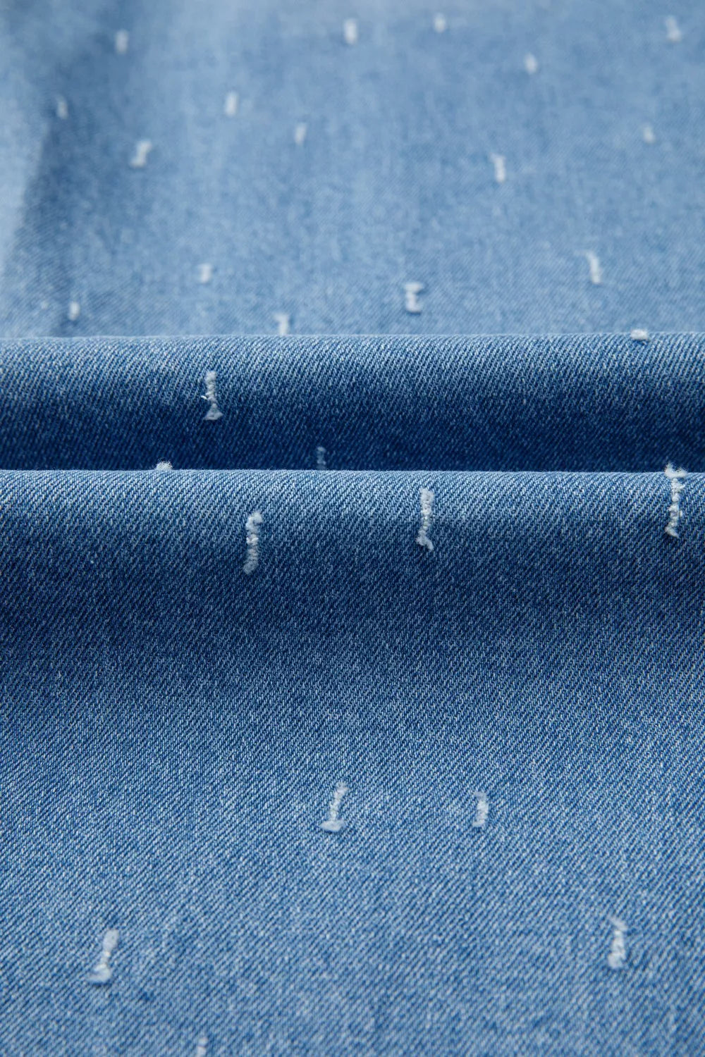 Magformande jeans med rå kant – bild 12