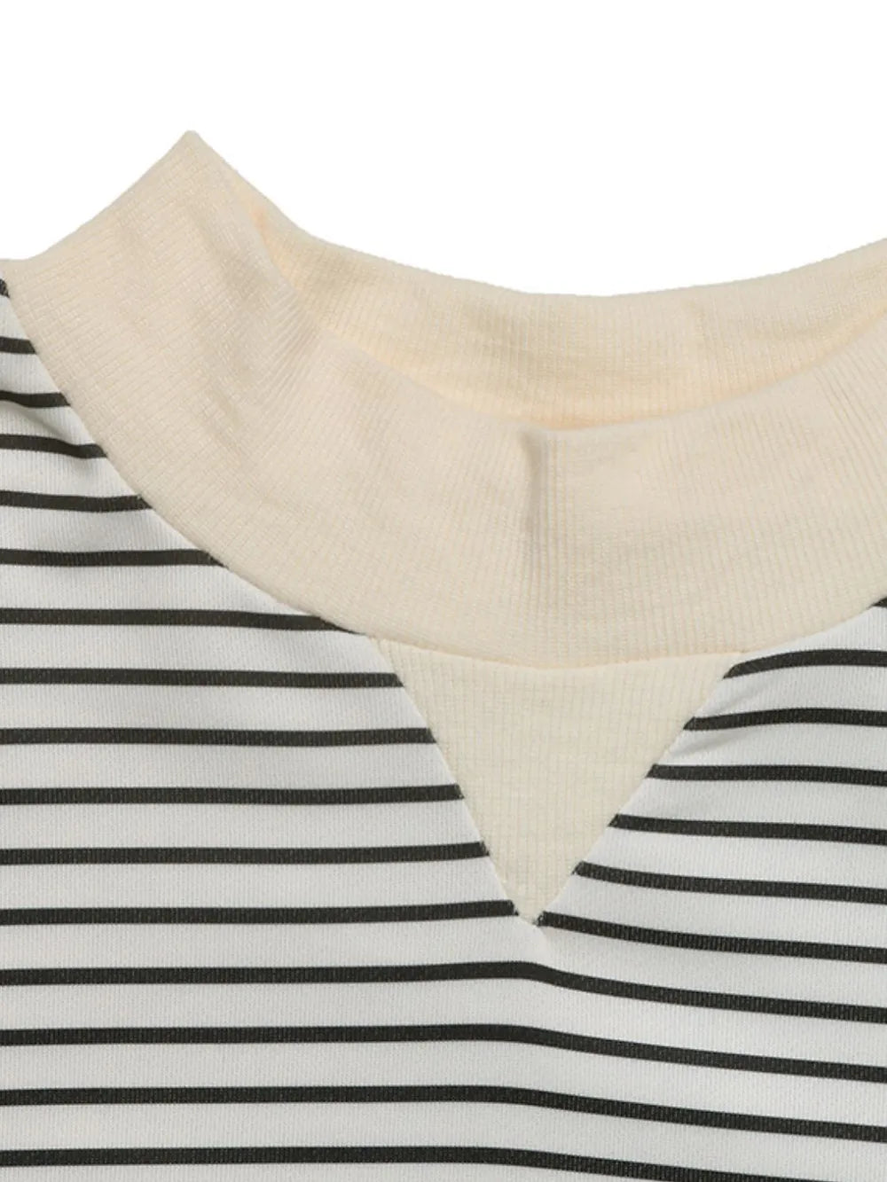 Randig skiktad sweatshirt – bild 6