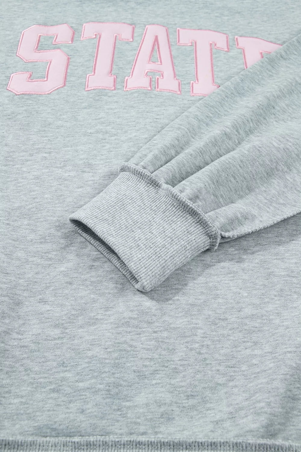 Ledigt sittande oversize sweatshirt med hög halsringning – bild 10