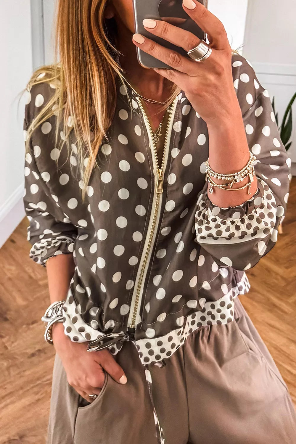 Prickig skjortjacka – bild 2