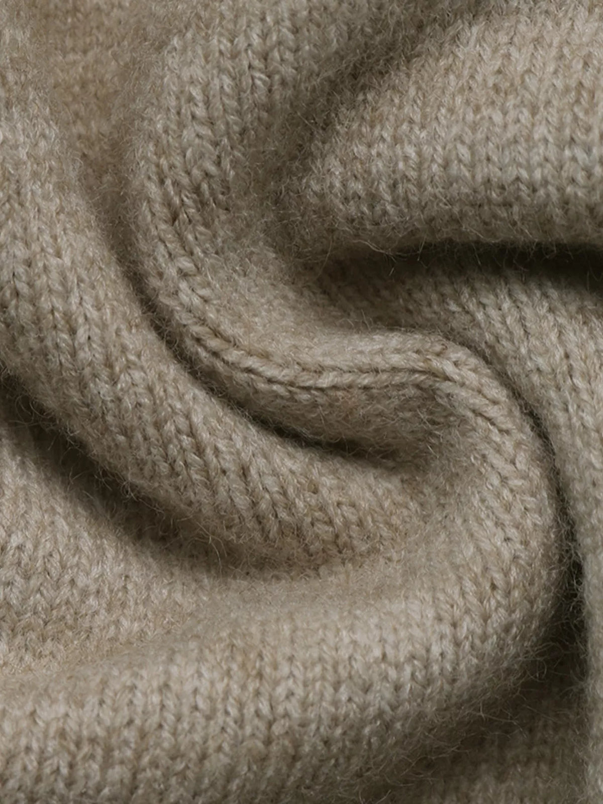Stickad cardigan med öppen modell – bild 9