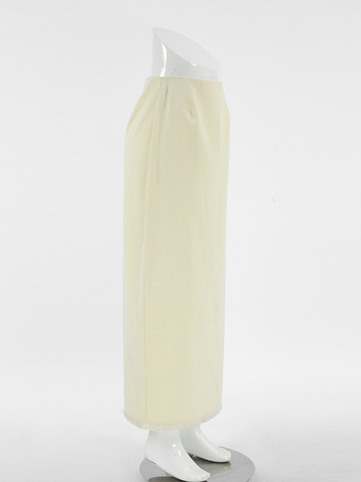 Midikjol med slits – bild 6