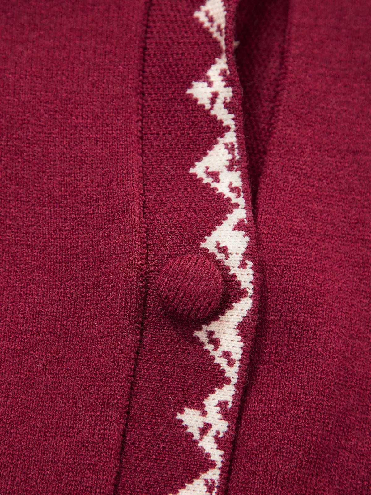 Långärmad cardigan med krage – bild 10