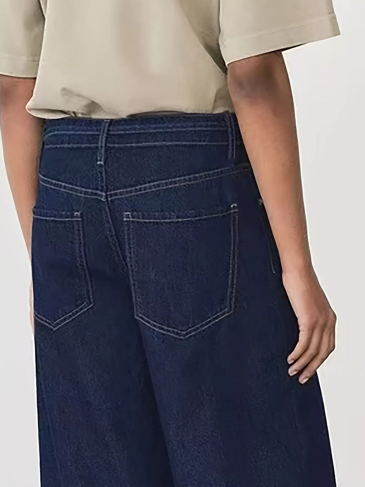 Ledigt sittande jeans – bild 4