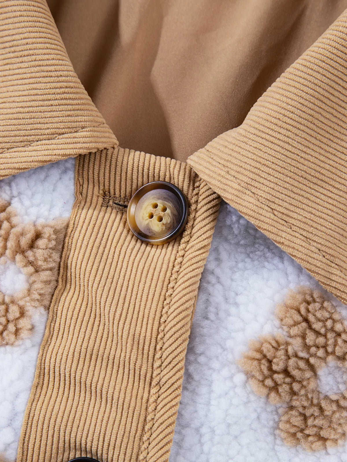 Blommig jacka i fleece – bild 10