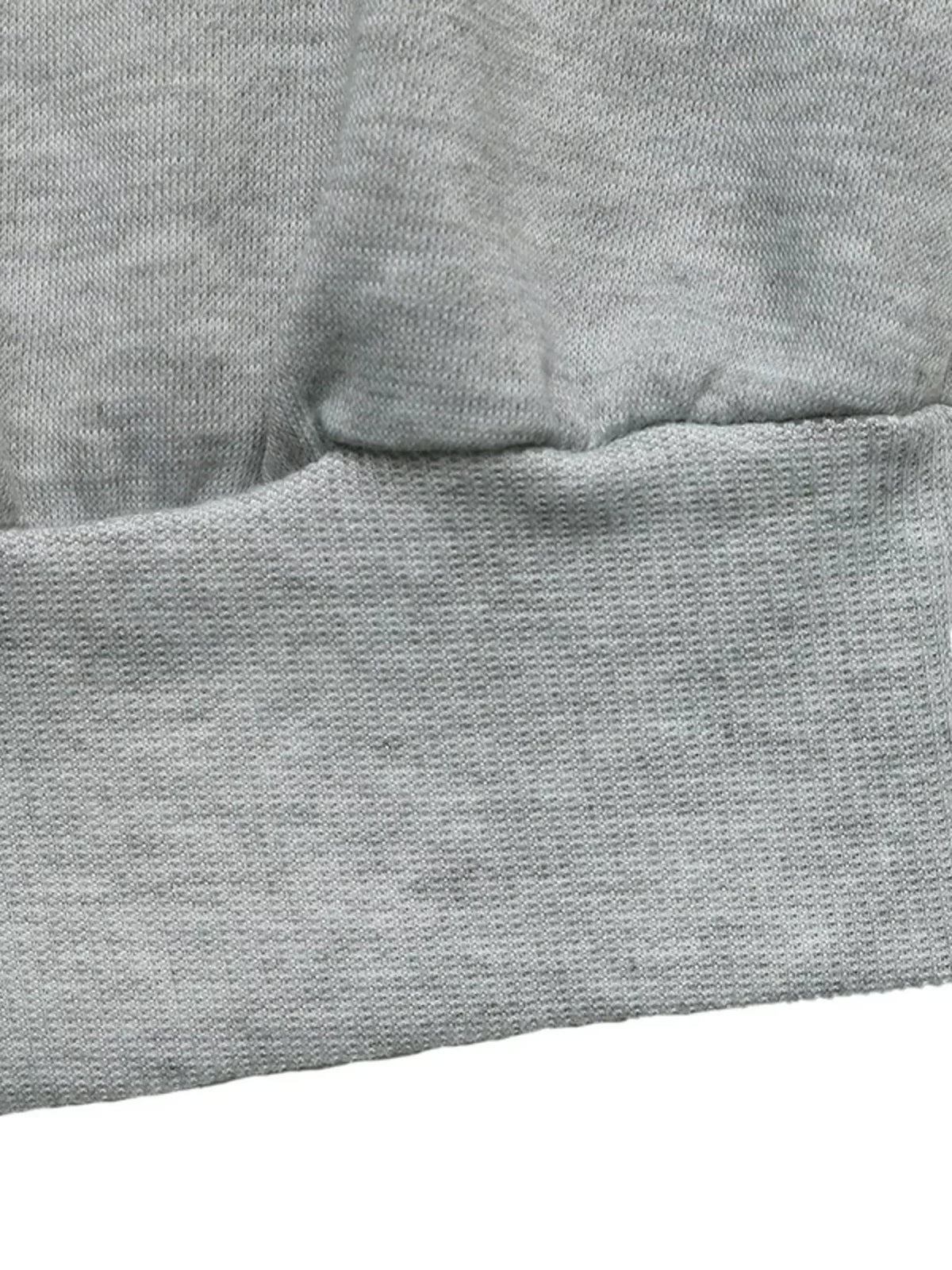 Sweatshirt med rund halsringning och spetskant – bild 8