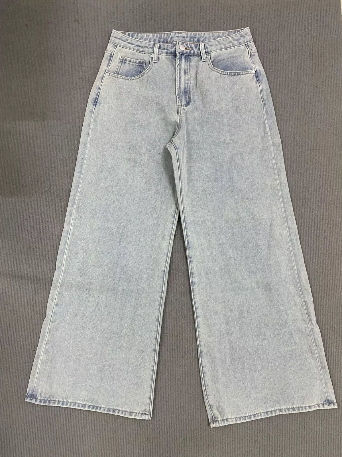 Vida jeans med grå tvätt – bild 5