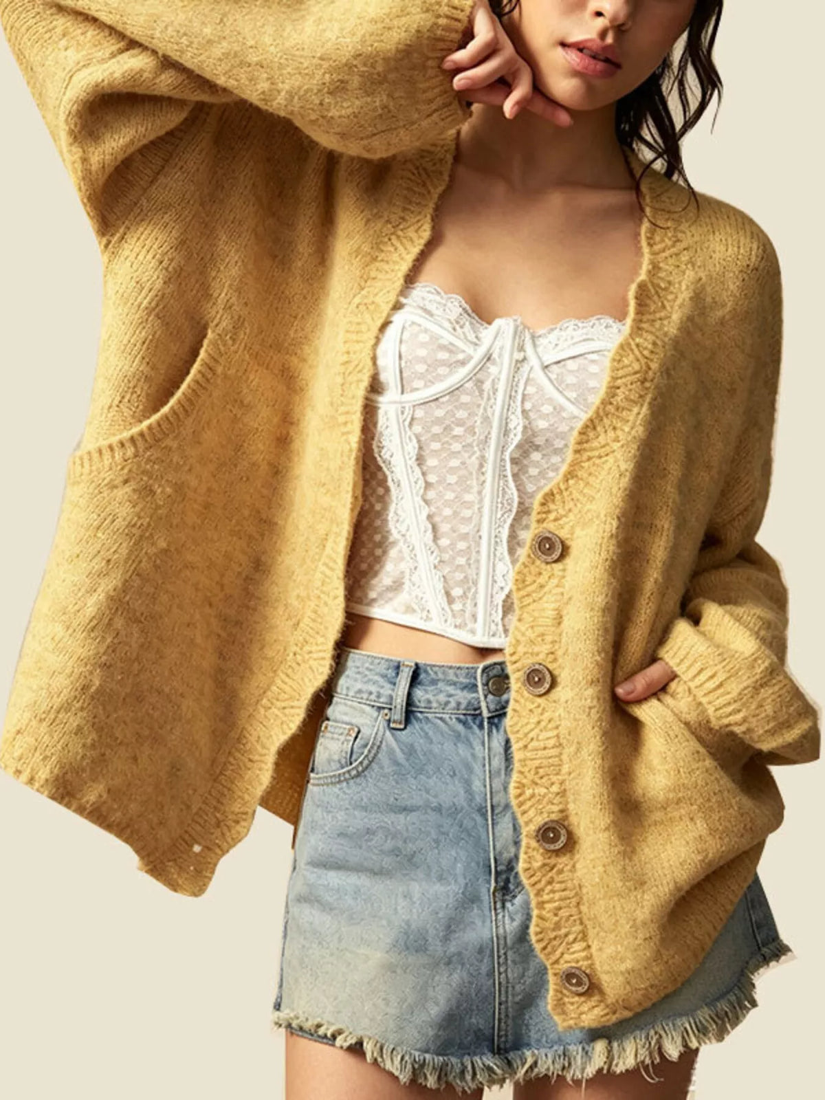 Oversize cardigan – bild 3