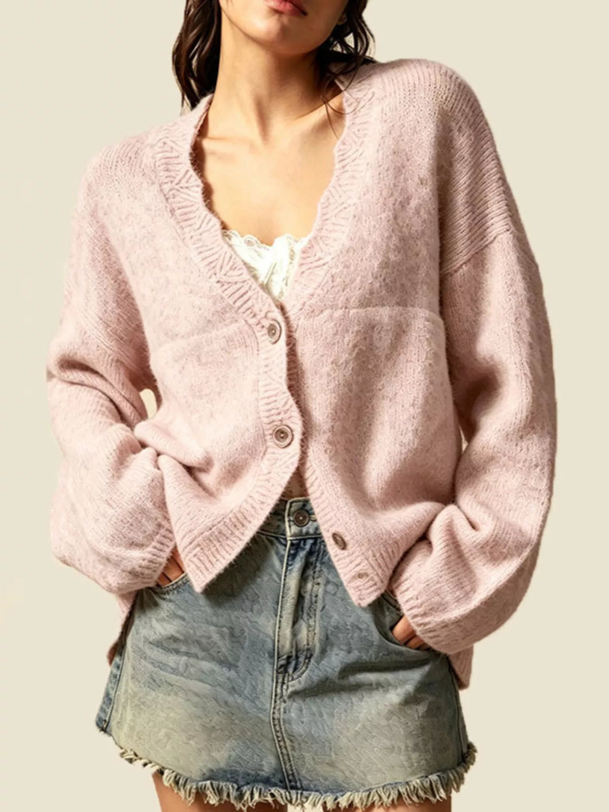 Oversize cardigan – bild 8