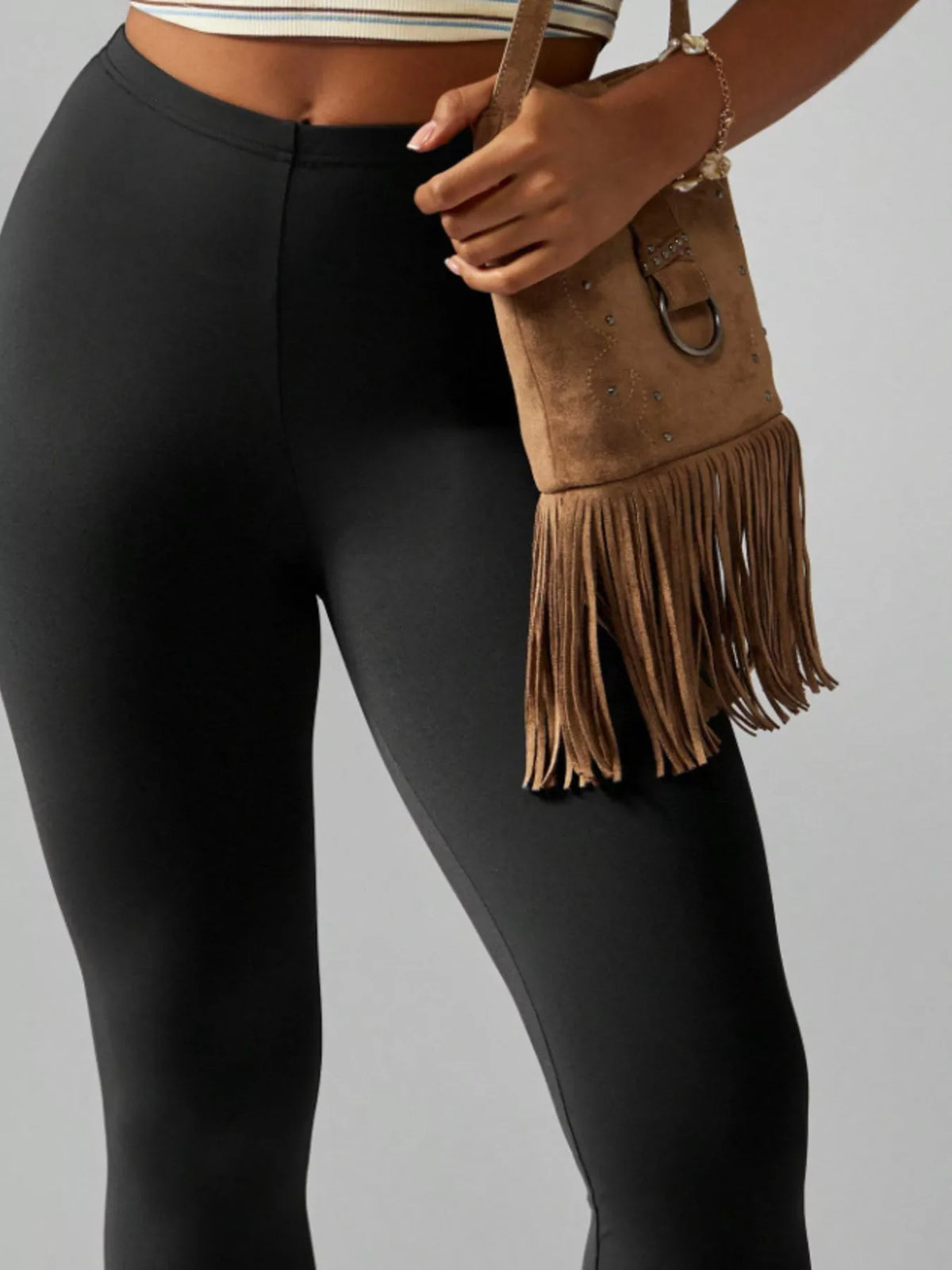 Leggings med hög midja – bild 2