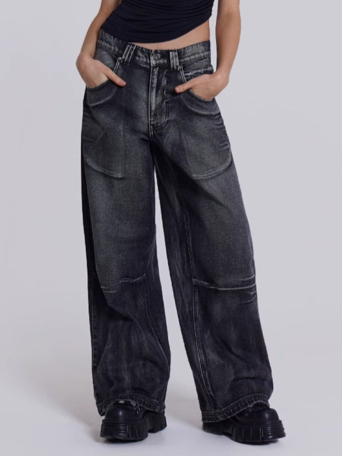 Vida jeans med nitar