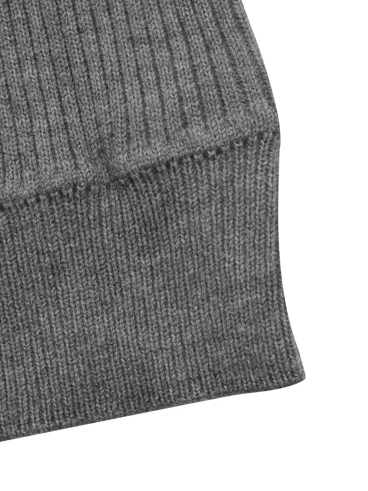 Cardigan med hög krage och knappstängning – bild 8