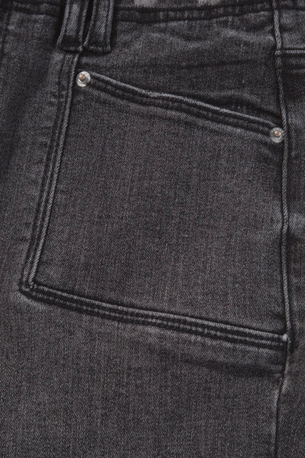 Vida jeans med hög midja och fickor – bild 12