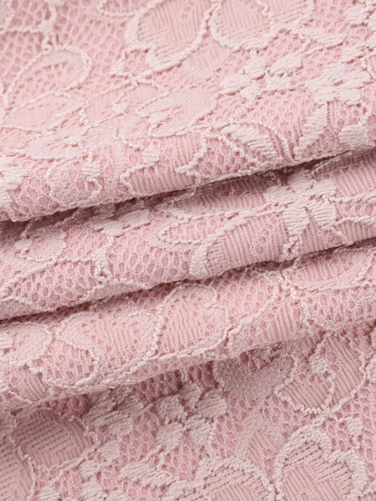 Miniklänning i spets med hjärtformad urringning – bild 18