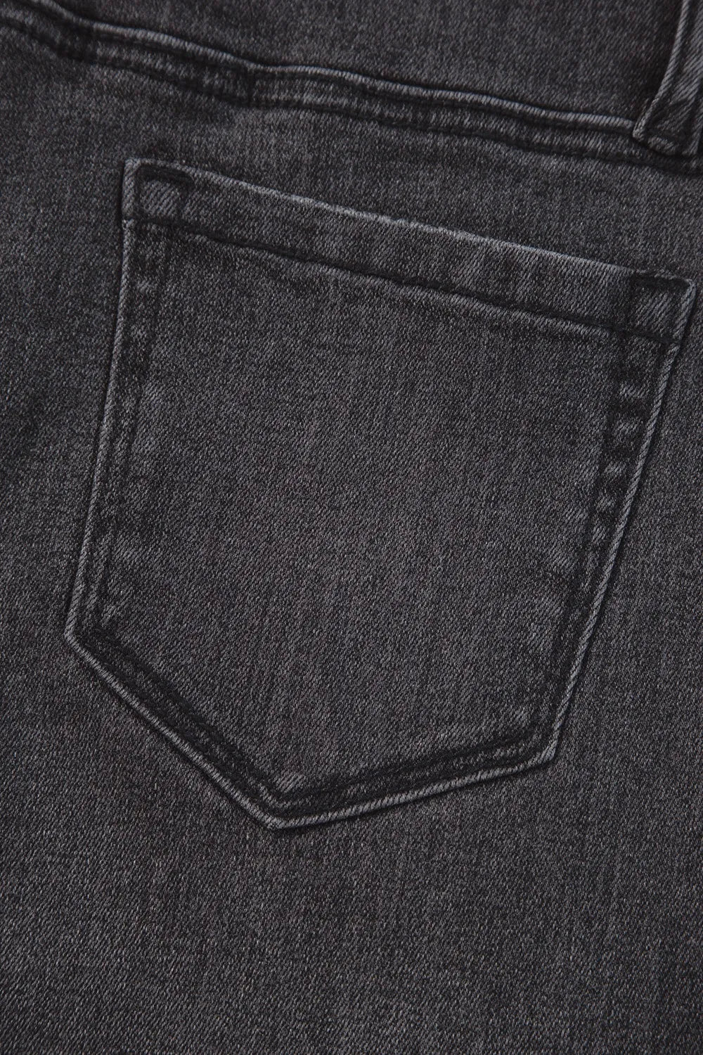 Vida jeans med hög midja och fickor – bild 10