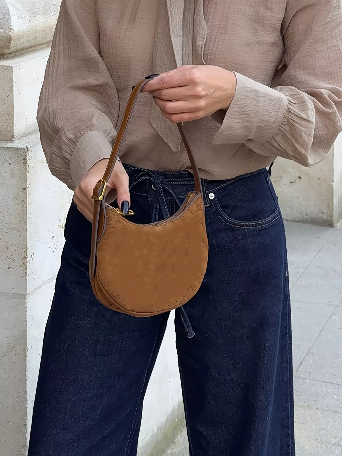 Ledigt sittande jeans – bild 5