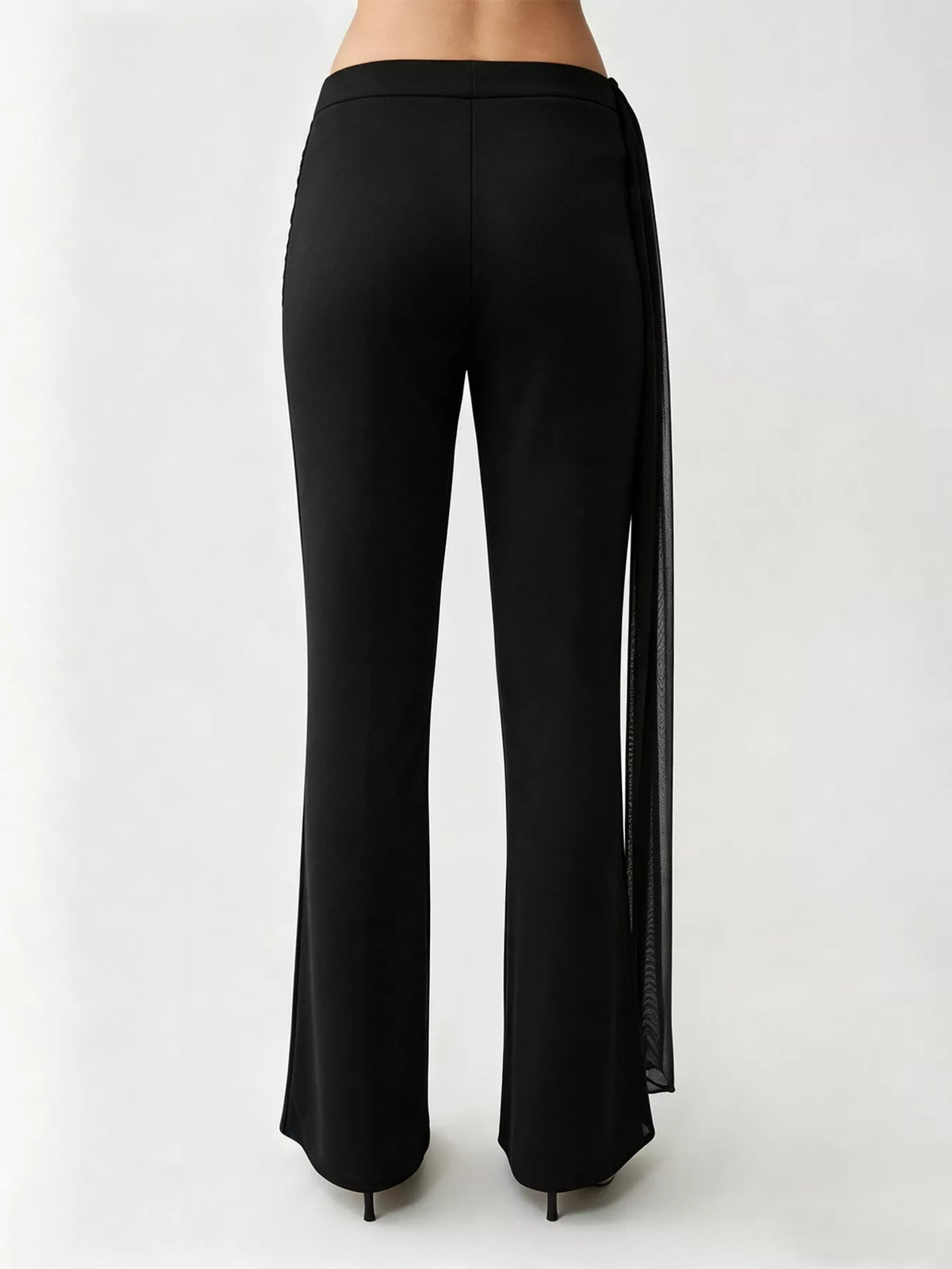 Draperade byxor i mesh – bild 5