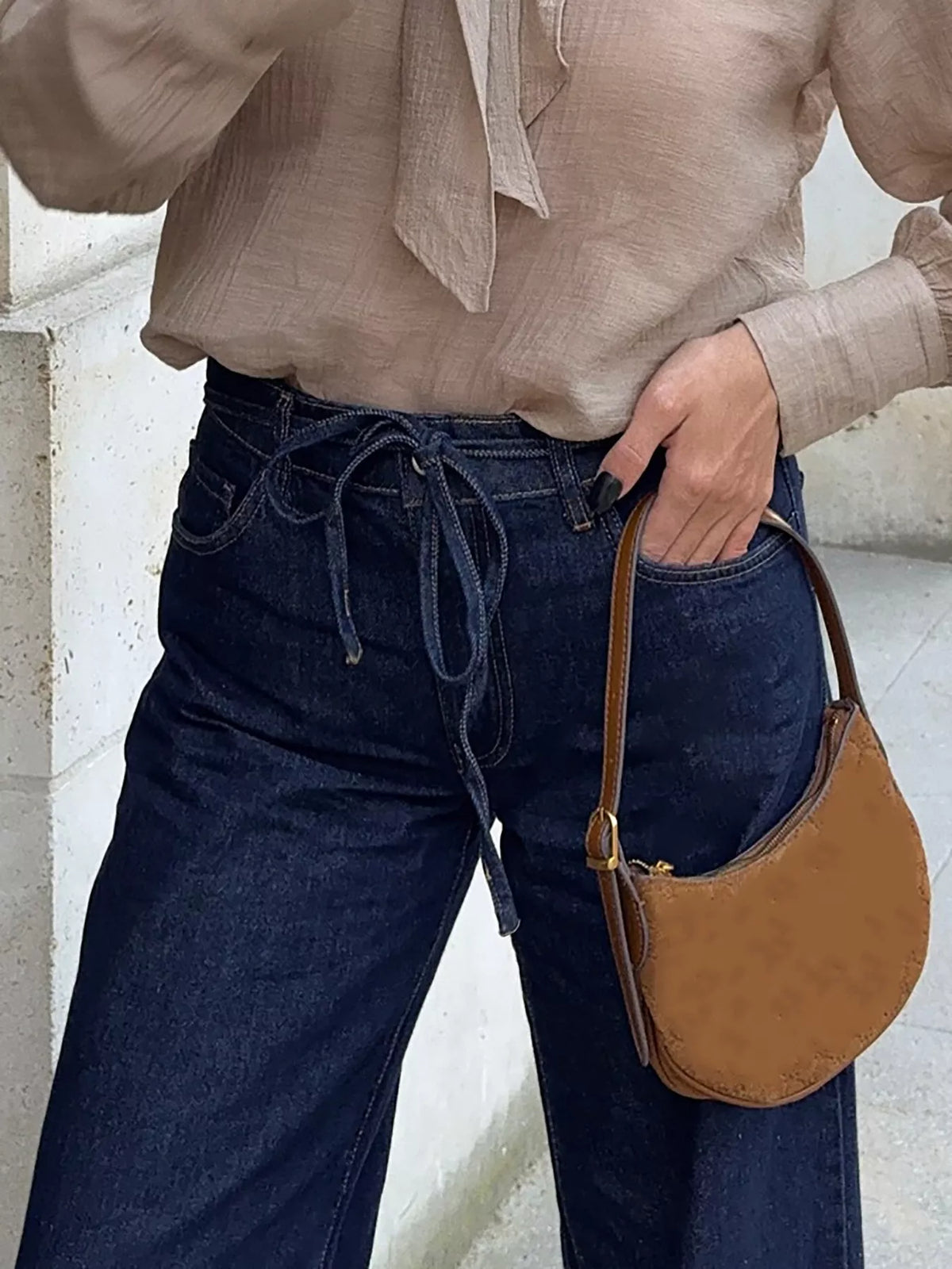 Ledigt sittande jeans – bild 2