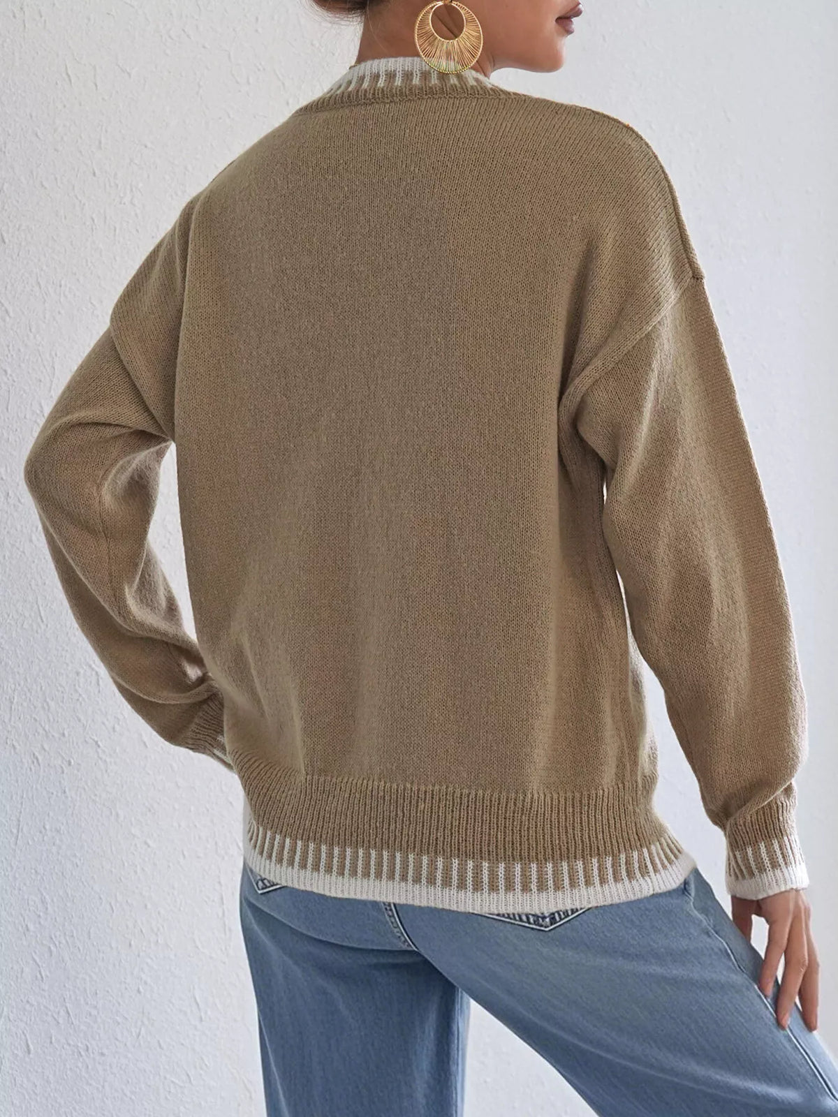 Tröja i spets med hjärtmotiv – bild 9