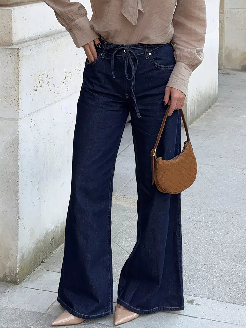 Ledigt sittande jeans